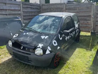 Gebraucht Renault Twingo Authentique 58 PS (42 kW) 2000 Schwarz Kleinwagen
