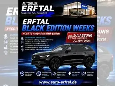 Neu Volvo XC60 Ultra 455 PS (334 kW) 2026 Grau (vapour grey / metallic) SUV