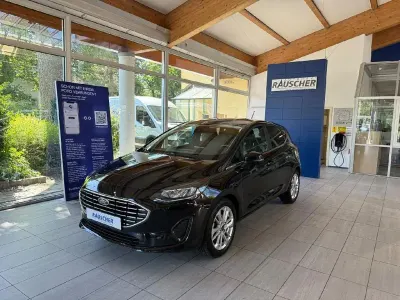 Gebraucht Ford Fiesta Titanium 125 PS (91 kW) 2022 Obsidianschwarz metallic Kleinwagen
