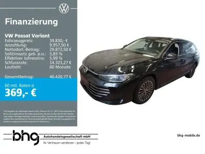 Gebraucht VW Passat Elegance 204 PS (150 kW) 2025 Schwarz Kombi