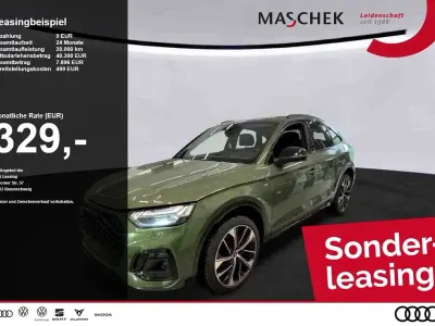 Gebraucht Audi Q5 Sportback S-Line 265 PS (194 kW) 2022 Grün SUV