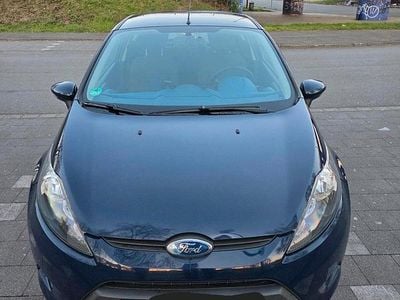 Gebraucht Ford Fiesta 82 PS (60 kW) 2009 Blau Kleinwagen