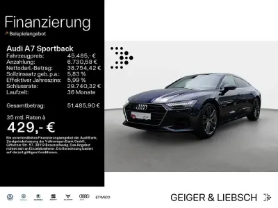 Gebraucht Audi A7 S-Line 265 PS (194 kW) 2023 Firmamentblau metallic Limousine
