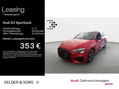 Gebraucht Audi A3 S-Line 150 PS (110 kW) 2023 Tangorot metallic Limousine
