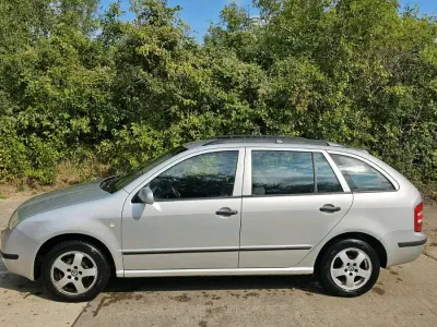 Gebraucht Skoda Fabia 75 PS (55 kW) 2003 Silber Kombi