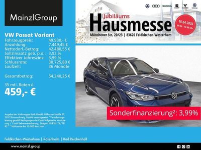 Gebraucht VW Passat R-line 177 PS (130 kW) 2025 Reef blue metallic Kombi