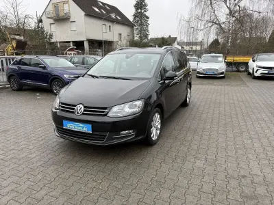 Brugt VW Sharan Highline 150 HK (110 kW) 2022 Sort MPV