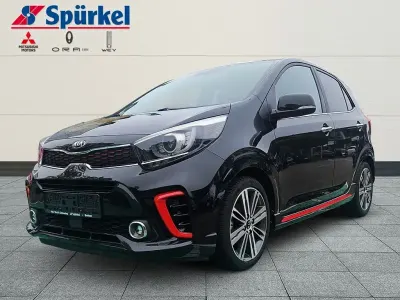 Gebraucht Kia Picanto GT-Line 84 PS (61 kW) 2017 Abp) auroraschwarz met. (schwarz Kleinwagen