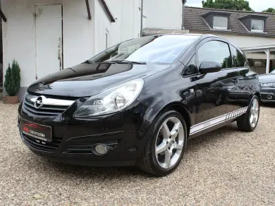 Gebraucht Opel Corsa Sport 90 PS (66 kW) 2009 Schwarz Kleinwagen
