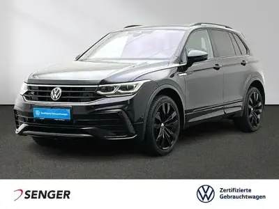 Brugt VW Tiguan R-line 200 HK (147 kW) 2022 Sort SUV