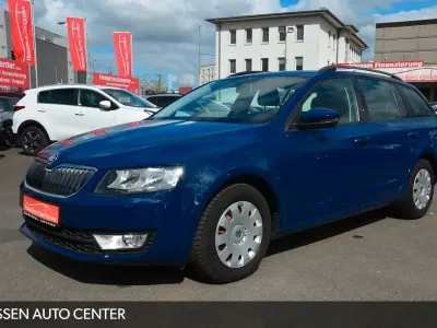 Brugt Skoda Octavia Ambition 105 HK (77 kW) 2014 Blå Stationcar