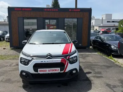 Gebraucht Citroën C3 Feel 102 PS (75 kW) 2021 Weiß Kleinwagen