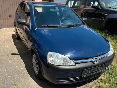 Gebraucht Opel Corsa 75 PS (55 kW) 2002 Blau Kleinwagen