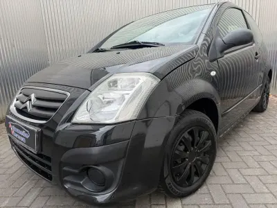 Gebraucht Citroën C2 Style 60 PS (44 kW) 2009 Schwarz Kleinwagen