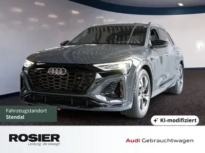 Gebraucht Audi Q8 e-tron S-Line 250 kW (340 PS) 2024 Magnetgrau SUV