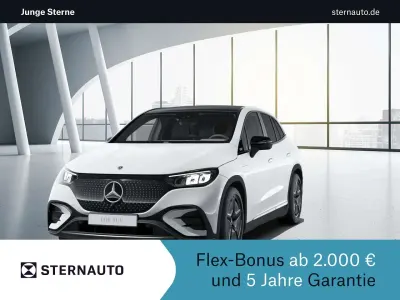 Gebraucht Mercedes EQE300 AMG line 180 kW (245 PS) 2024 Unilack polarweiß SUV