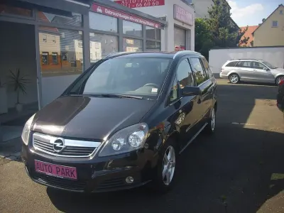 Gebraucht Opel Zafira Edition 140 PS (102 kW) 2007 Schwarz Van / Kleinbus