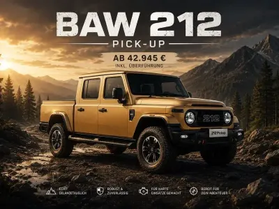 Neu BAW 212 190 PS (139 kW) 2026 Grau SUV