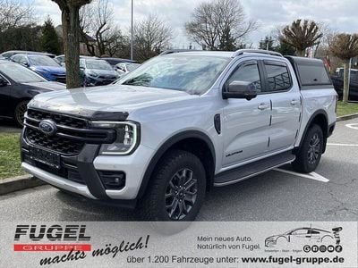 Gebraucht Ford Ranger Wildtrack 205 PS (150 kW) 2023 Polarsilber metallic Pickup