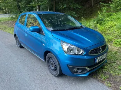 Gebraucht Mitsubishi Space Star Diamant Edition 71 PS (52 kW) 2020 Blau Kleinwagen