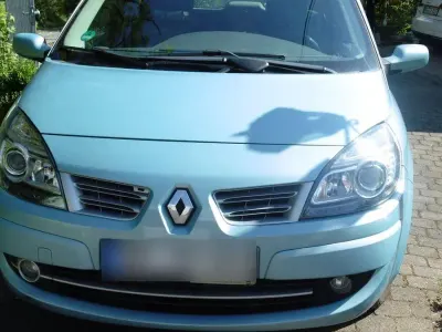 Gebraucht Renault Grand Scénic II Exception 103 PS (75 kW) 2009 Blau Van / Kleinbus