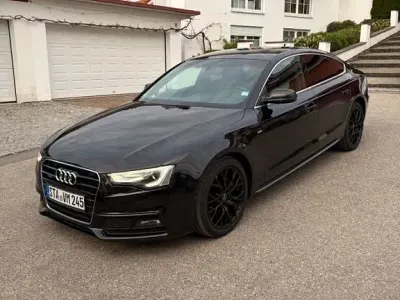 Używany Audi A5 Sportback S-Line 245 KM (180 kW) 2014 Czarny Hatchback