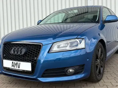 Begagnad Audi A3 Ambition 125 HK (91 kW) 2011 Blå Halvkombi