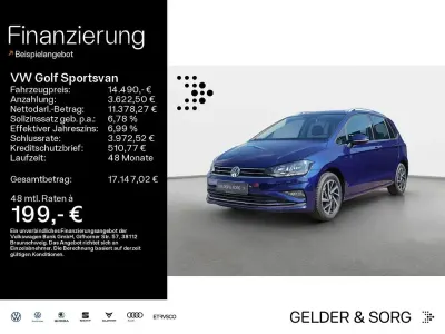Gebraucht VW Golf VIII Join 131 PS (96 kW) 2020 Atlantik blue metallic Van / Kleinbus