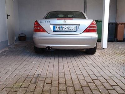 Gebraucht Mercedes SLK230 197 PS (144 kW) 2000 Silber Cabrio