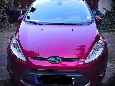 Second-hand Ford Fiesta 82 CP (60 kW) 2009 Roșu Hatchback