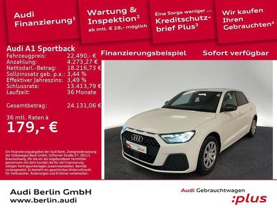 Gebraucht Audi A1 Sportback Basis 95 PS (69 kW) 2024 Cortinaweiß Kleinwagen