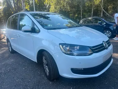 Gebraucht VW Sharan 150 PS (110 kW) 2017 Weiß Van / Kleinbus
