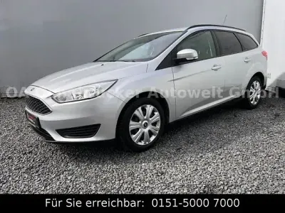 Gebraucht Ford Focus 101 PS (74 kW) 2016 Silber Kombi