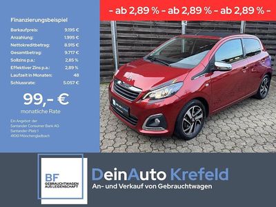 Gebraucht Peugeot 108 Top! Collection 72 PS (52 kW) 2020 Rot Kleinwagen