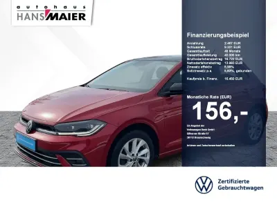 Brugt VW Polo IQ Drive 95 HK (69 kW) 2022 Rød Hatchback