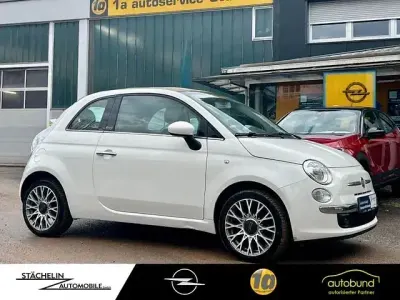 Używany Fiat 500C Lounge 69 KM (50 kW) 2013 Biały Kabriolet