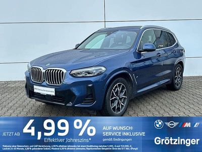 Phytonicblau metallic Gebraucht 2022 BMW X3 M Sport SUV | 38.944 € (Fairer Preis)