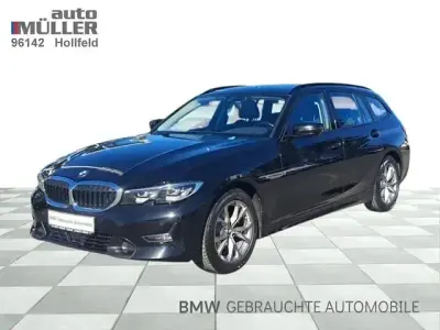 Brugt BMW 320 Sport Line 190 HK (139 kW) 2021 Sort Stationcar