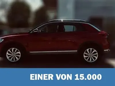 Gebraucht VW T-Roc Style 150 PS (110 kW) 2022 Rot metallic SUV