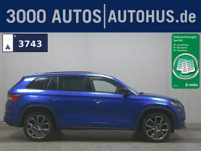 Brugt Skoda Kodiaq RS 360 HK (264 kW) 2021 Blå SUV