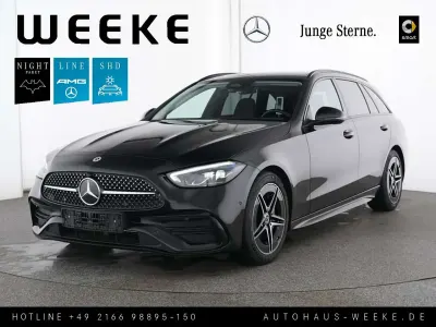 Gebraucht Mercedes C180 AMG line 170 PS (125 kW) 2025 Schwarz Limousine