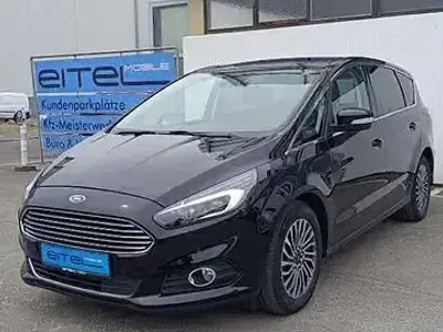 Gebraucht Ford S-MAX Titanium 190 PS (139 kW) 2019 Schwarz (shadow black) Van / Kleinbus