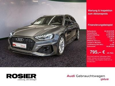 Daytonagrau perleffekt Gebraucht 2024 Audi RS4 Ambiente Kombi | 69.440 € (Superpreis)