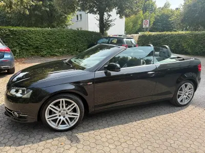 Gebraucht Audi A3 Cabriolet S-Line 125 PS (91 kW) 2013 Schwarz Cabrio
