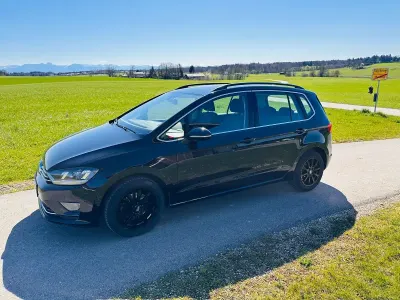 Gebraucht VW Golf Sportsvan Highline 125 PS (91 kW) 2015 Schwarz Van / Kleinbus