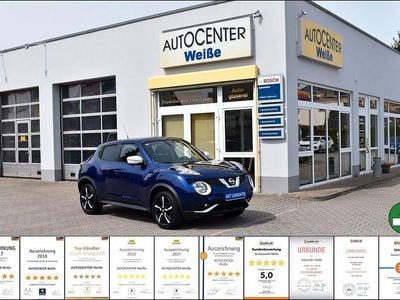 Gebraucht Nissan Juke Acenta 116 PS (85 kW) 2016 Blau SUV
