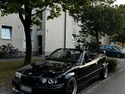 Gebraucht BMW 320 Cabriolet 150 PS (110 kW) 1994 Schwarz Cabrio