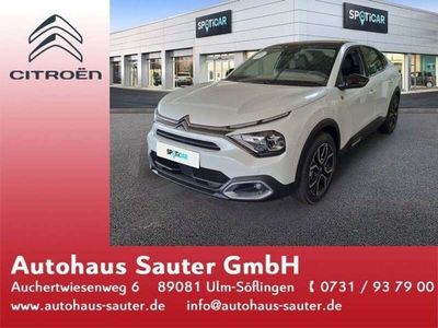 Gebraucht Citroën e-C4 Shine 100 kW (136 PS) 2023 Perlmuttweiß perlmutt lackier Limousine