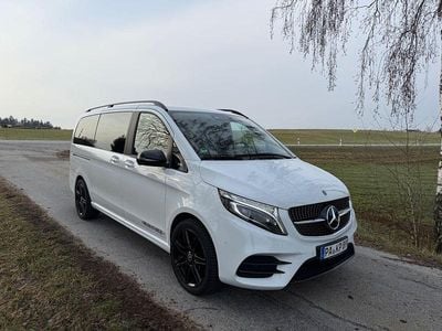 Gebraucht Mercedes V300 AMG 239 PS (175 kW) 2020 Weiß Van / Kleinbus