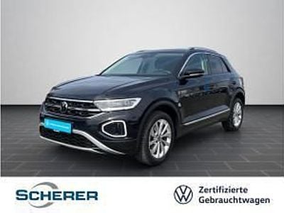 Brugt VW T-Roc Style 110 HK (80 kW) 2023 Sort SUV